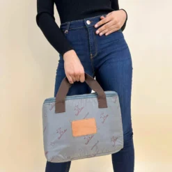 Cameron 11" Kamerataske Polstring Indsats Fototaske Med Indlæg Lille Small Grå Læder