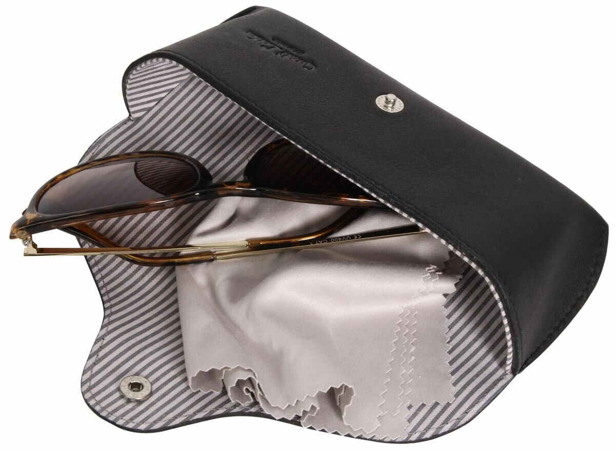 Cornelius Brilleetui Læderbrilleetui Læderetui Til Briller Sort Læder 5 Cornelius Brilleetui Læderbrilleetui Læderetui Til Briller Sort Læder - Billede 5