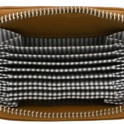 Abel Kortholder Kortetui Korthylster Pung Pengepung Tegnebog Lille Dame Herre Brun Læder -Taske Salgsbutik 2A118 33 8 innen Geldb rse leder 1280x1280