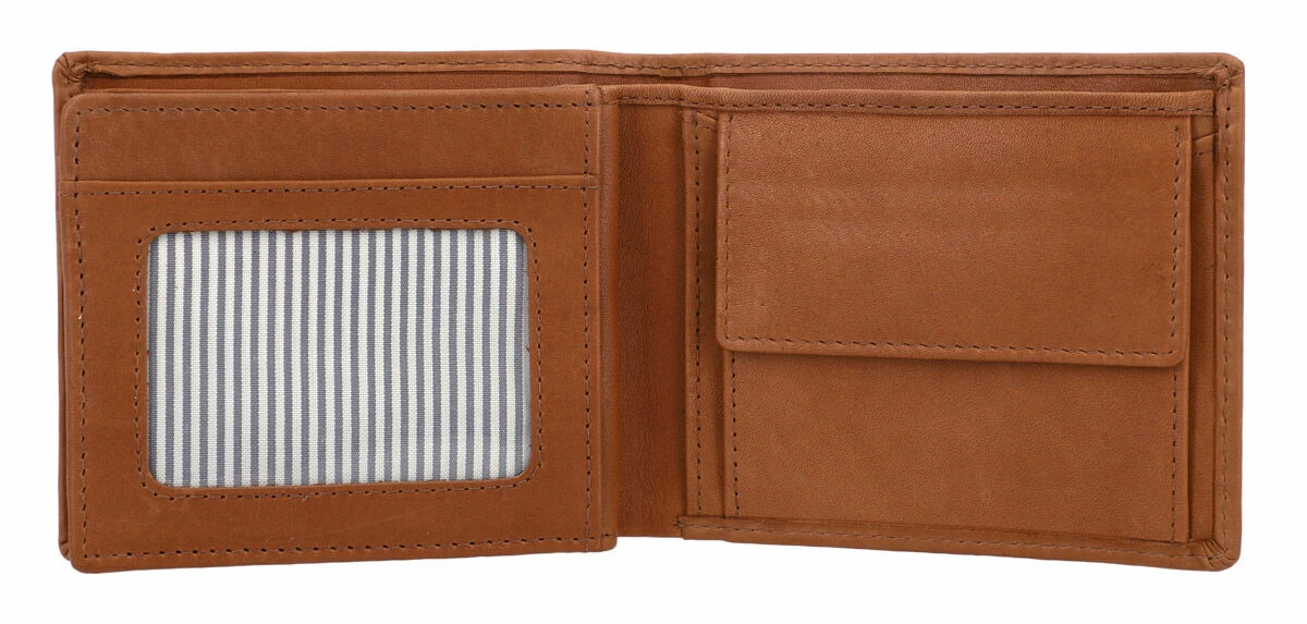 Foster Pung Tegnebog Pengepung Herreepung Herre Brun Læder 6 Foster Pung Tegnebog Pengepung Herreepung Herre Brun Læder - Image 6