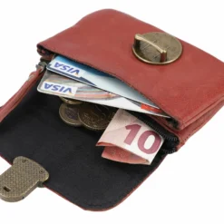 Eskil Bæltepung Festivaltaske Pung Tegnebog Lille Mørkebrun Læder -Taske Salgsbutik 2A256 48 2 innen1 portemonnaie leder 1280x1280