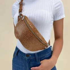 Rosamonde Bæltetaske Mavetaske Festivaltaske Brun Læder