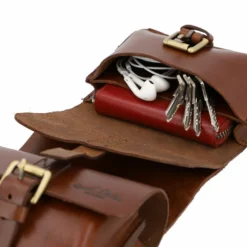 Arie Den H. Cykeltaske Steltaske Bagagebærertaske Lædertaske Transporttaske Taske Til Cykel Cykeltilbehør Dobbeltaske Vintage Brun Læder -Taske Salgsbutik 2A288 26 19 innen1 Fahrradtasche leder 1280x1280