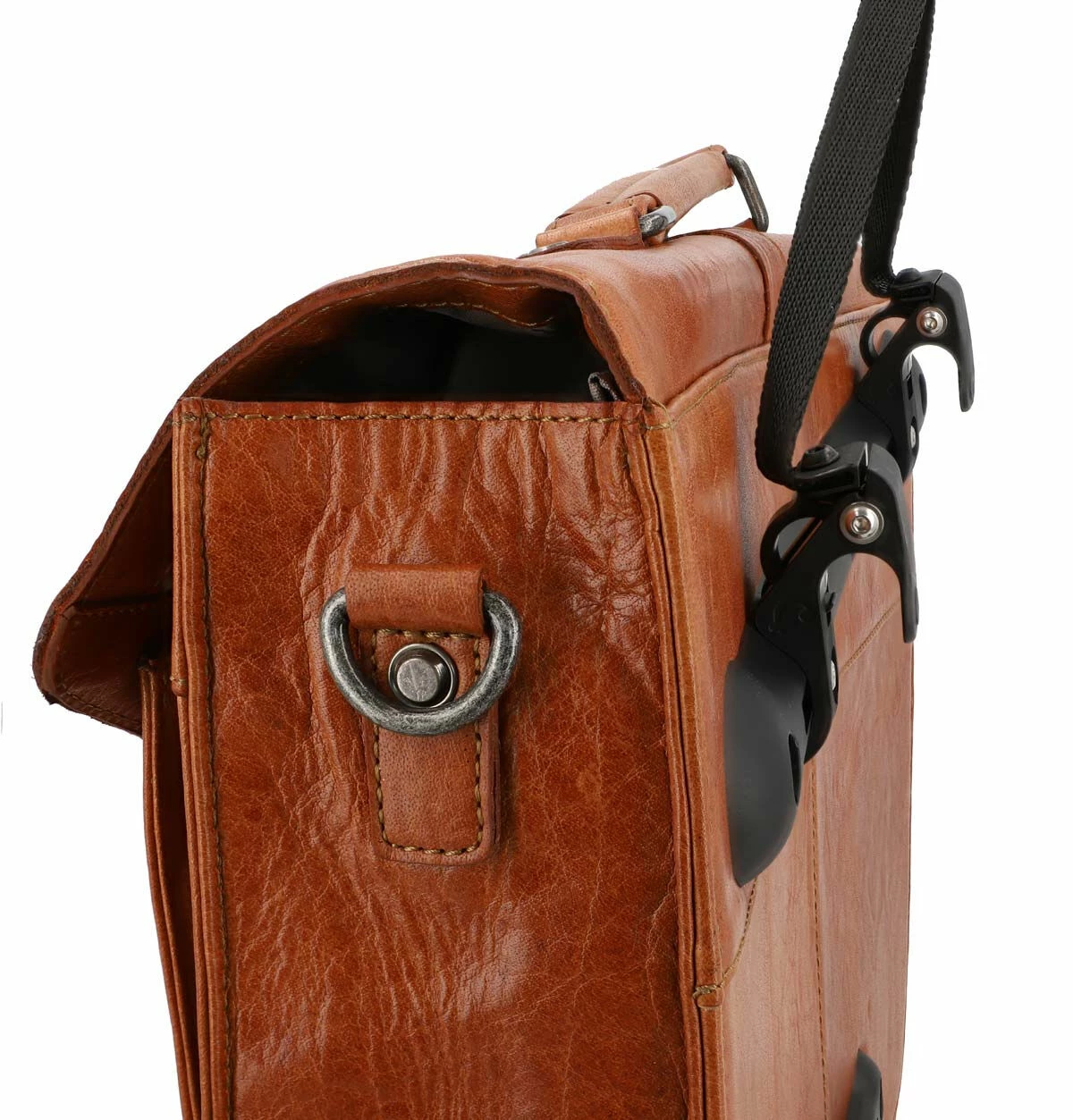 Eddy M. Bagagebærertaske Cykeltaske Skuldertaske Brun Læder 9 Eddy M. Bagagebærertaske Cykeltaske Skuldertaske Brun Læder - Image 9