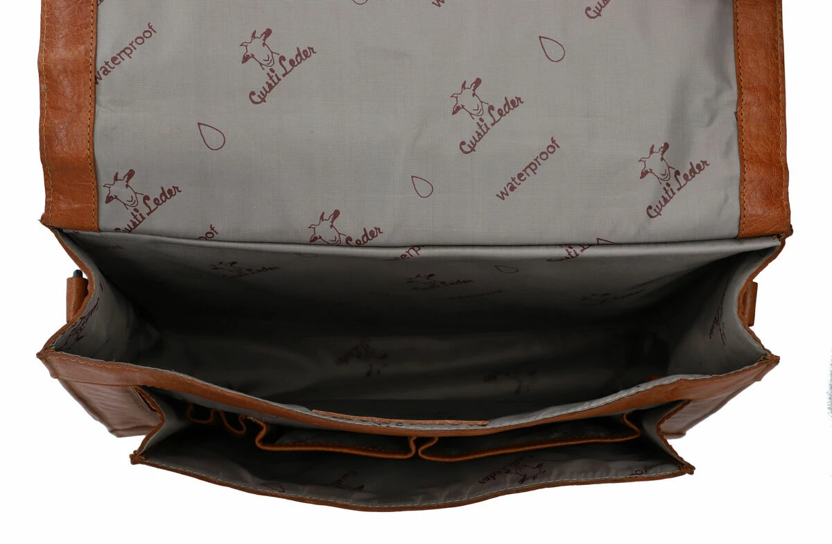 Eddy M. Bagagebærertaske Cykeltaske Skuldertaske Brun Læder 7 Eddy M. Bagagebærertaske Cykeltaske Skuldertaske Brun Læder - Image 7