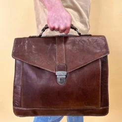 Eddy M. Bagagebærertaske Cykeltaske Skuldertaske Lædertaske Transporttaske Vintage Brun Læder -Taske Salgsbutik 2B10 20 3wpol model male 1280x1280