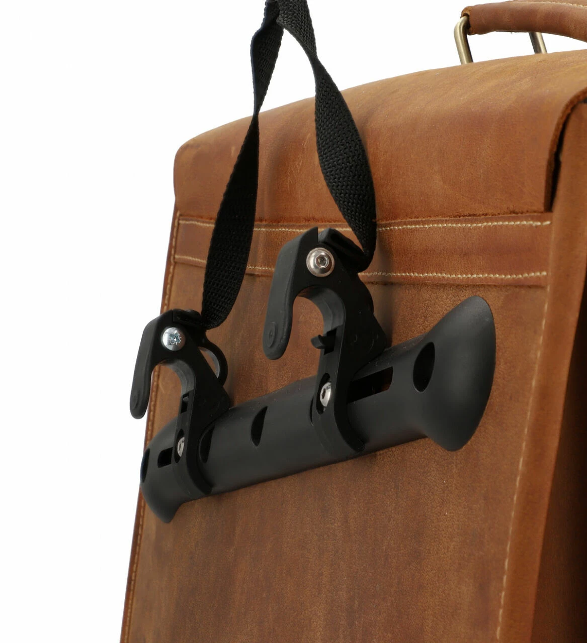 Marco P. Bagagebærertaske Arbejdstaske Kontortaske Bagagetaske Cykeltaske Med Skulderrem Cykeltaske Brun Læder 10 Marco P. Bagagebærertaske Arbejdstaske Kontortaske Bagagetaske Cykeltaske Med Skulderrem Cykeltaske Brun Læder - Image 10