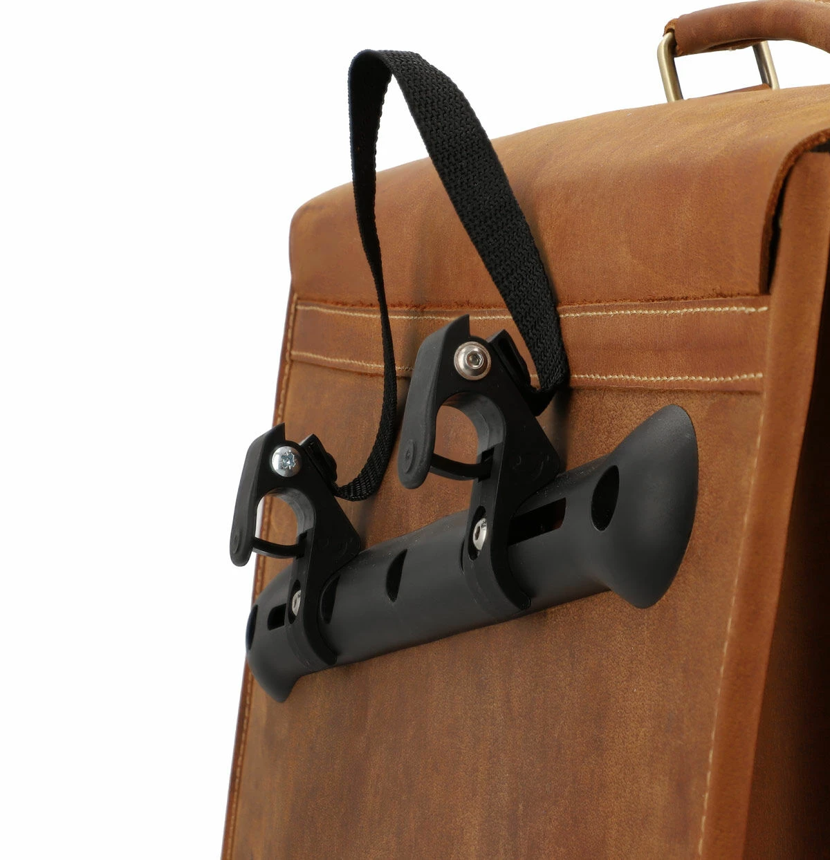 Marco P. Bagagebærertaske Arbejdstaske Kontortaske Bagagetaske Cykeltaske Med Skulderrem Cykeltaske Brun Læder 11 Marco P. Bagagebærertaske Arbejdstaske Kontortaske Bagagetaske Cykeltaske Med Skulderrem Cykeltaske Brun Læder - Image 11