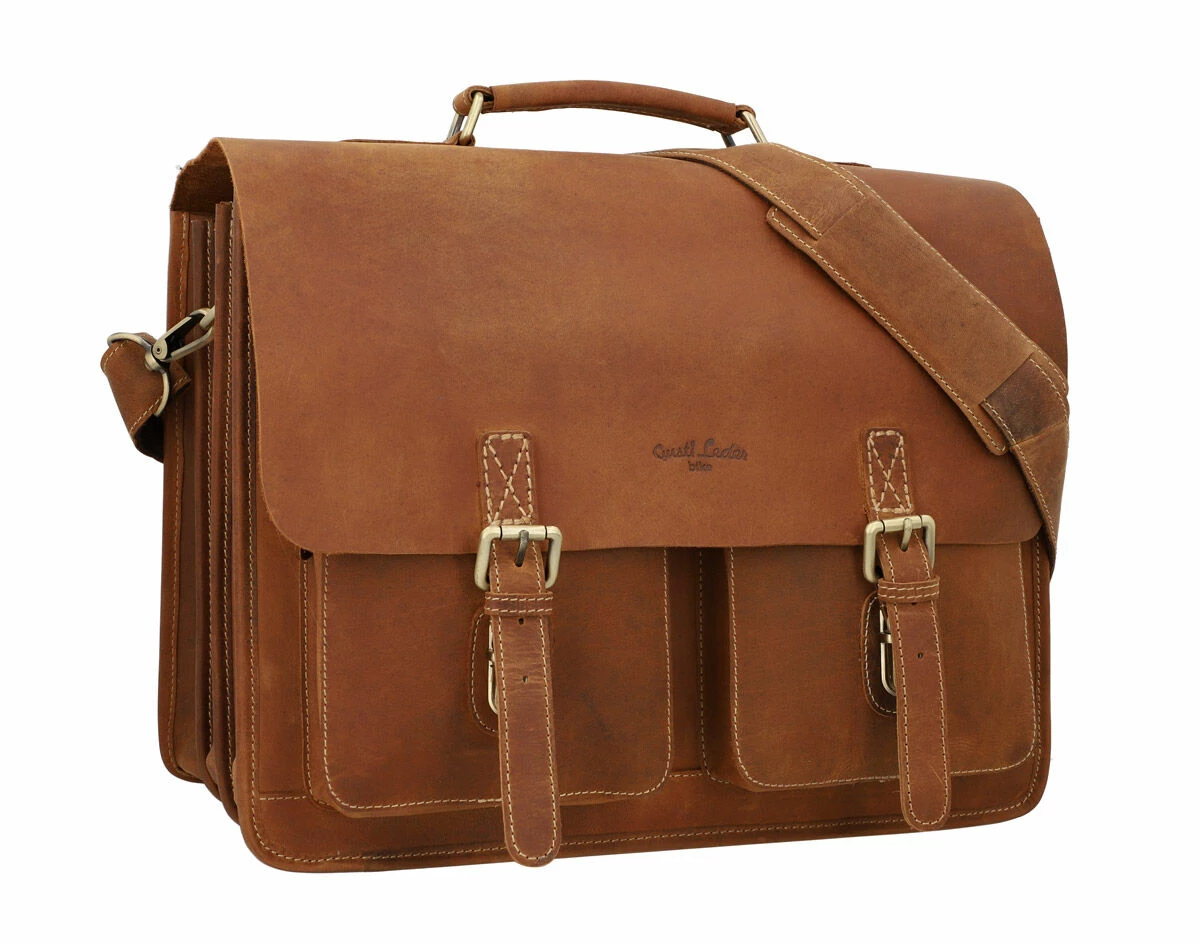 Marco P. Bagagebærertaske Arbejdstaske Kontortaske Bagagetaske Cykeltaske Med Skulderrem Cykeltaske Brun Læder 5 Marco P. Bagagebærertaske Arbejdstaske Kontortaske Bagagetaske Cykeltaske Med Skulderrem Cykeltaske Brun Læder - Image 5