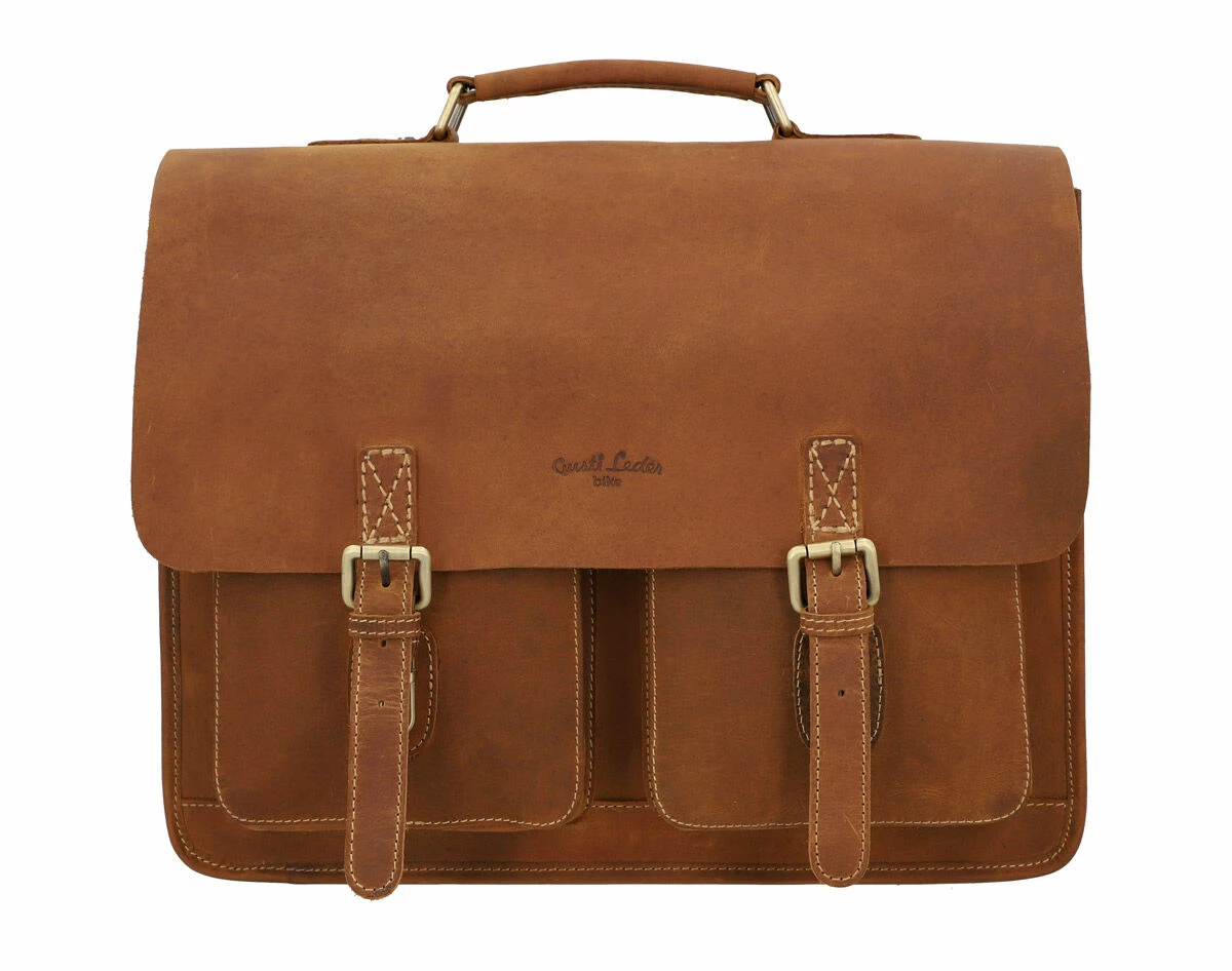 Marco P. Bagagebærertaske Arbejdstaske Kontortaske Bagagetaske Cykeltaske Med Skulderrem Cykeltaske Brun Læder 12 Marco P. Bagagebærertaske Arbejdstaske Kontortaske Bagagetaske Cykeltaske Med Skulderrem Cykeltaske Brun Læder - Image 12