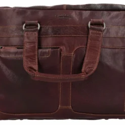 Ripley Arbejdstaske Computertaske Skuldertaske Herre Brun Læder -Taske Salgsbutik 2B47 20 3wp vorne Businesstasche leder 1280x1280