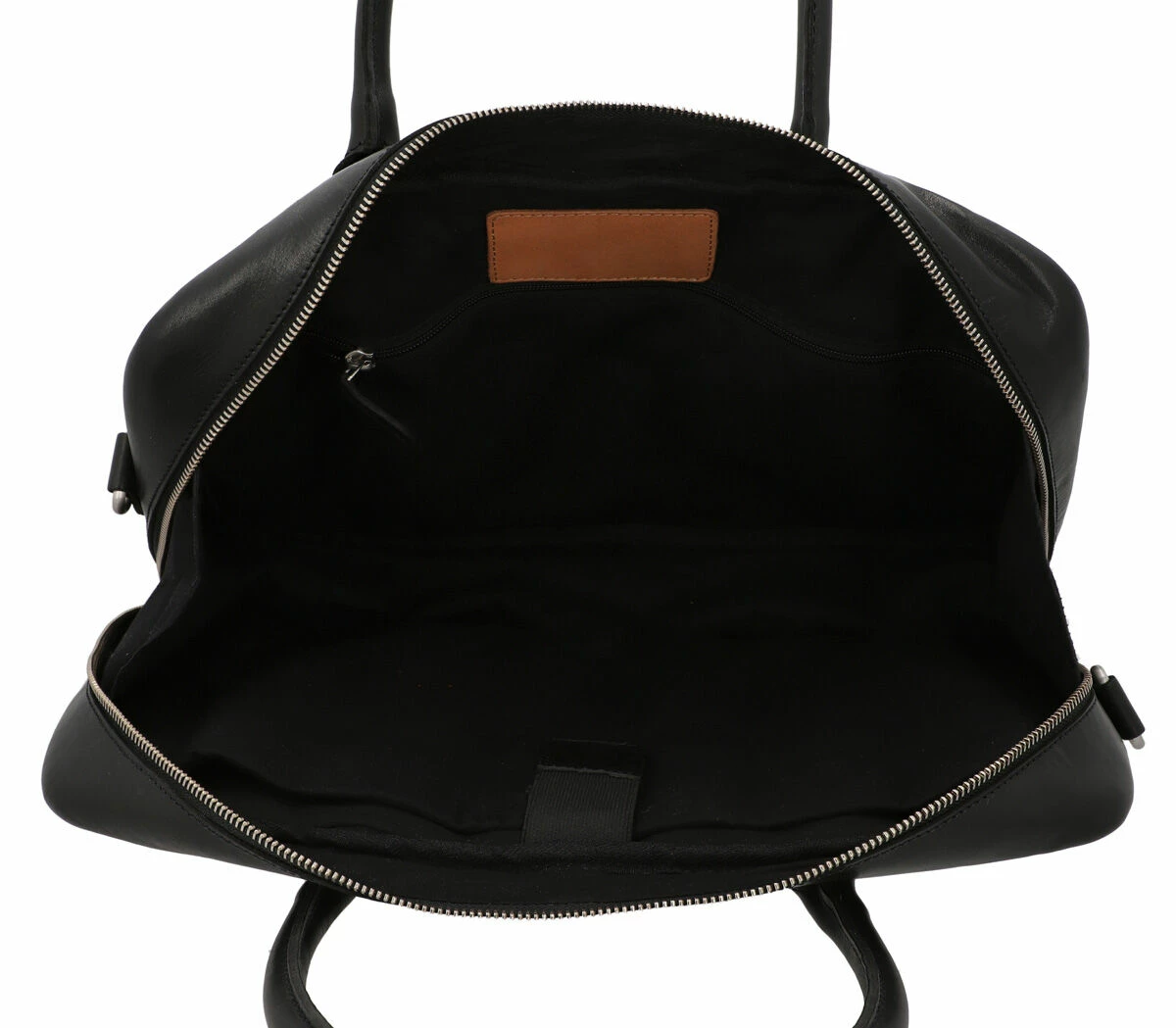 Fynn Rejsetaske Computertaske Kontortaske Arbejdstaske Computertaske College Taske Kuffert Sort Læder 4 Fynn Rejsetaske Computertaske Kontortaske Arbejdstaske Computertaske College Taske Kuffert Sort Læder - Billede 4