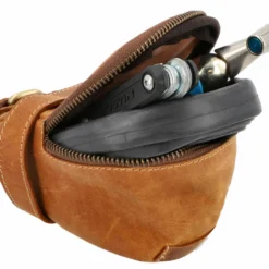 Gino B. Sadeltaske Cykeltaske Styrtaske Siddetaske Sadel Taske Transporttaske Cykelkurv Cykeltilbehør Cykelpung Cykeltilbehør Retro Brun Kanvas/læder -Taske Salgsbutik 2F4 20 5wp innen1 Satteltasche leder 1280x1280