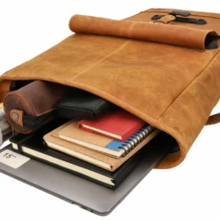 Gareth T. Cykelrygsæk Læder Rygsæk Bagagebærertaske Brun Læder -Taske Salgsbutik 2F44 20 5wpol innen1 Fahrradtasche leder 1280x1280