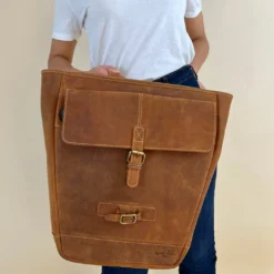 Carmine P. Cykelrygsæk Læder Rygsæk Bagagebærertaske Brun Læder 17 Carmine P. Cykelrygsæk Læder Rygsæk Bagagebærertaske Brun Læder -Taske Salgsbutik 2F59 20 5ol model 1280x1280