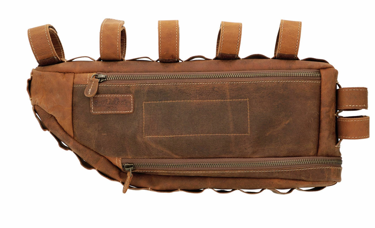 Lance A. Cykeltaske Steltaske Stangtaske Bæretaske Bærepose Taske Til Cykel Cykel Retro Brun Læder 9 Lance A. Cykeltaske Steltaske Stangtaske Bæretaske Bærepose Taske Til Cykel Cykel Retro Brun Læder - Image 9