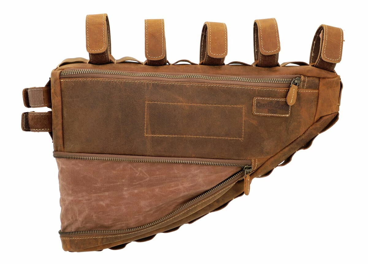 Lance A. Cykeltaske Steltaske Stangtaske Bæretaske Bærepose Taske Til Cykel Cykel Retro Brun Læder 3 Lance A. Cykeltaske Steltaske Stangtaske Bæretaske Bærepose Taske Til Cykel Cykel Retro Brun Læder - Image 3