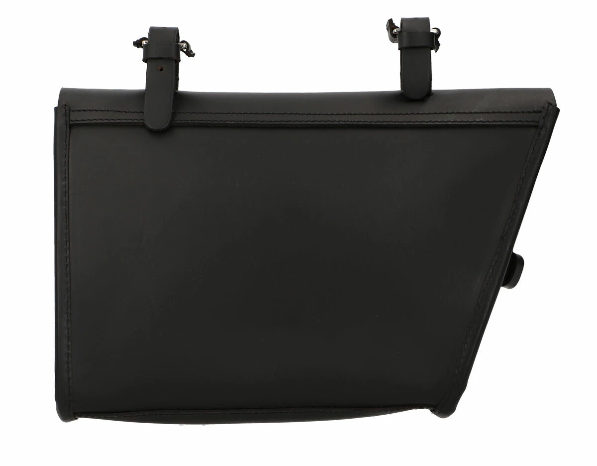 Jef P. Cykeltaske Steltaske Lædertaske Cykeltilbehør Transporttaske Cykel Rammetaske Brun Læder Str. M 8 Jef P. Cykeltaske Steltaske Lædertaske Cykeltilbehør Transporttaske Cykel Rammetaske Brun Læder Str. M - Image 8