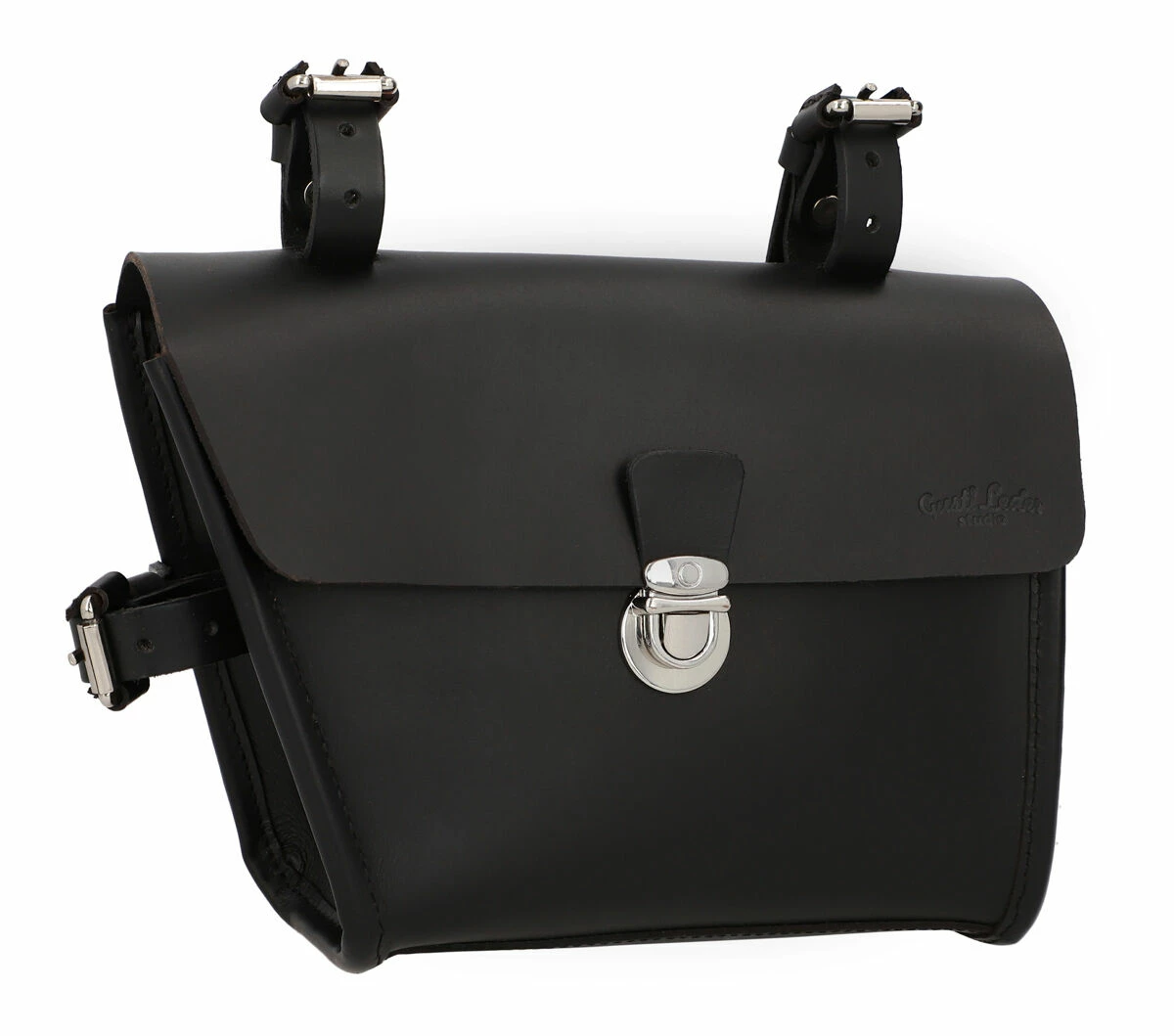 Jef P. Cykeltaske Steltaske Lædertaske Cykeltilbehør Transporttaske Cykel Rammetaske Brun Læder Str. XS 2 Jef P. Cykeltaske Steltaske Lædertaske Cykeltilbehør Transporttaske Cykel Rammetaske Brun Læder Str. XS - Image 2