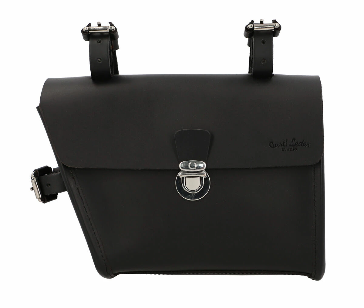 Jef P. Cykeltaske Steltaske Lædertaske Cykeltilbehør Transporttaske Cykel Rammetaske Brun Læder Str. XS 7 Jef P. Cykeltaske Steltaske Lædertaske Cykeltilbehør Transporttaske Cykel Rammetaske Brun Læder Str. XS - Image 7