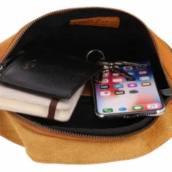 Acton Mavetaske Festivaltaske Bæltetaske Dame Brun Læder -Taske Salgsbutik 2G39 48 5 innen1 g rteltasche leder 1280x1280