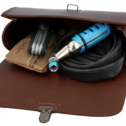 Raymond P. Sadeltaske Cykeltaske Styrtaske Siddetaske Sadel Taske Transporttaske Cykelkurv Cykeltilbehør Tyverisikring Brun Læder -Taske Salgsbutik 2G57 20 11 innen1 Fahrradtasche leder 1280x1280