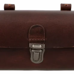 Raymond P. Sadeltaske Cykeltaske Styrtaske Siddetaske Sadel Taske Transporttaske Cykelkurv Cykeltilbehør Tyverisikring Brun Læder -Taske Salgsbutik 2G57 20 11 vorne Fahrradtasche leder 1280x1280