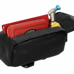 Charly G. Cykeltaske Cykelstyrtaske Steltaske Rattetaske Ratstaske Stangtaske Cykeltaske Cykel Mobilholder Lædertaske Cykeltilbehør Sort Læder -Taske Salgsbutik 2G62 20 6wp innen1 fahrradtasche leder 1280x1280