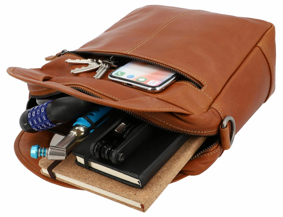 Vincente T. Styrtaske Bagagebærertaske Rattetaske Cykellås Cykeltaske Cykel Lædertaske Vintage Brun Læder 5 Vincente T. Styrtaske Bagagebærertaske Rattetaske Cykellås Cykeltaske Cykel Lædertaske Vintage Brun Læder - Image 5