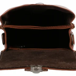 Nelly Mavetaske Festivaltaske Skuldertaske Dame Herre Brun Læder -Taske Salgsbutik 2H14 22 6 innen G rteltasche leder 1280x1280