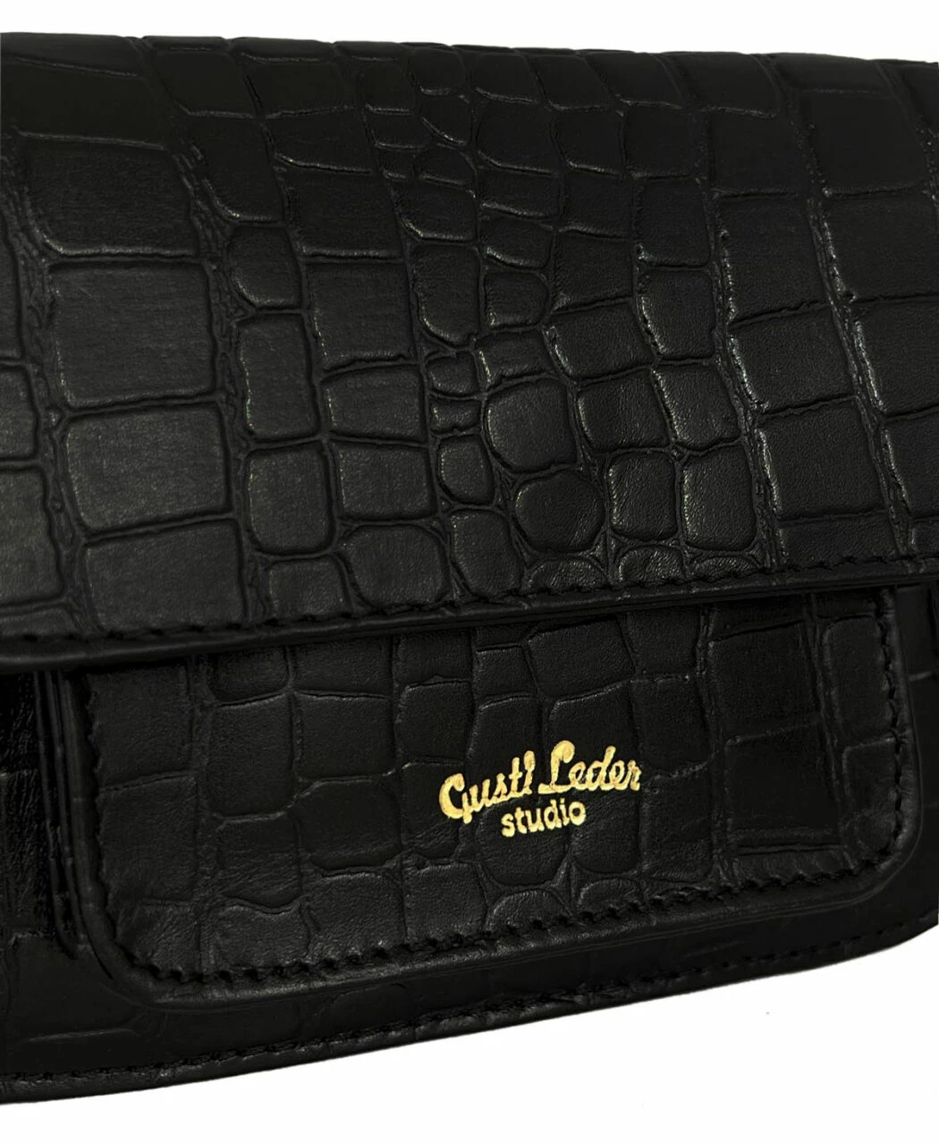 Anouk Skuldertaske Håndtaske Slyngetaske Partytaske Festivalaske Lædertaske Sort 5 Anouk Skuldertaske Håndtaske Slyngetaske Partytaske Festivalaske Lædertaske Sort - Image 5