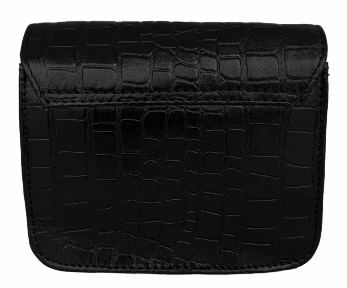 Anouk Skuldertaske Håndtaske Slyngetaske Partytaske Festivalaske Lædertaske Sort 4 Anouk Skuldertaske Håndtaske Slyngetaske Partytaske Festivalaske Lædertaske Sort - Image 4