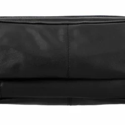 Quinn Toilettaske Make-up-pung Vandafvisende Inderfoer Sort Læder -Taske Salgsbutik 2H40 20 6wp hinten Waschtasche leder 1280x1280