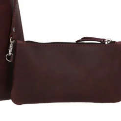 Cassidy Tote Bag Shopper Håndtaske Computertaske Rød Læder 13L -Taske Salgsbutik 2H51 33 9 detail handtasche leder 1280x1280