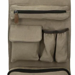 Rodney Toilettaske Kosmetiktaske Dame Herre Khaki Grøn Brun Læder -Taske Salgsbutik 2H71 20 19wp innen kulturbeutel leder 1280x1280