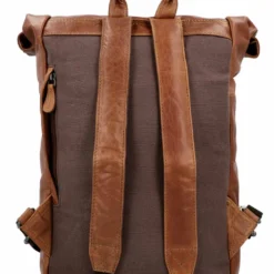 Joy Rygsæk Læder Rygsæk Rolltop Rygsæk Taske Brun Læder -Taske Salgsbutik 2M112 20 2 hinten R cksack lederUqBqbBLxzDURB 1280x1280