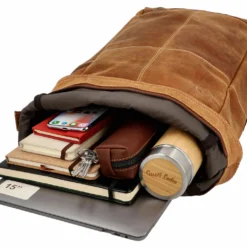 Joy Rygsæk Læderrygsæk Hverdagsrygsæk Backpack Brun Læder -Taske Salgsbutik 2M112 20 5wpb innen1 R cksack leder 1280x1280