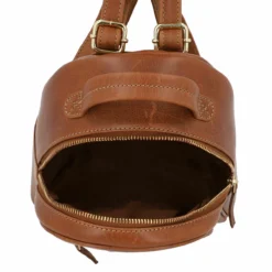 Wendy Rygsæk Læderrygsæk City-rygsæk Lille Dame Brun Læder -Taske Salgsbutik 2M120 22 103 innen Rucksack leder 1280x1280