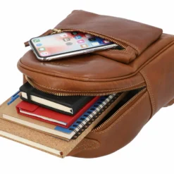 Wendy Rygsæk Læderrygsæk City-rygsæk Lille Dame Brun Læder -Taske Salgsbutik 2M120 22 103 innen1 Rucksack leder 1280x1280