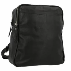 Kelly Rygsæk City-rygsæk Læderrygsæk Lille Dame Sort Læder -Taske Salgsbutik 2M123 48 6 haupt Rucksack leder 1280x1280