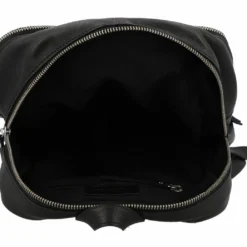 Kelly Rygsæk City-rygsæk Læderrygsæk Lille Dame Sort Læder -Taske Salgsbutik 2M123 48 6 innen Rucksack leder 1280x1280