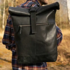 Mattis Rygsæk Læderrygsæk Lædertaske Herre Dame Sort Læder 16L -Taske Salgsbutik 2M31 72 1 insta 1280x1280