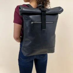 Mattis Rygsæk Læderrygsæk Lædertaske Herre Dame Sort Læder 16L -Taske Salgsbutik 2M31 72 1 model 2 1280x1280