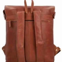 Kieran Rygsæk Læderrygsæk Tyverisikret Dame Herre Brun Læder -Taske Salgsbutik 2M82 20 38 hinten Ruecksack leder 1280x1280