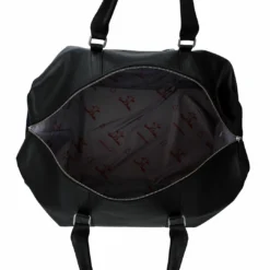 Ruben Rejsetaske Sportstaske Håndbagage Herre Dame Sort Læder 36L -Taske Salgsbutik 2R1 20 55 innen Reisetasche leder 1280x1280