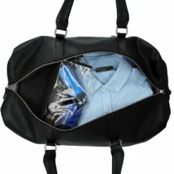 Ruben Rejsetaske Sportstaske Håndbagage Herre Dame Sort Læder 36L -Taske Salgsbutik 2R1 20 55 innen1 Reisetasche leder 1280x1280