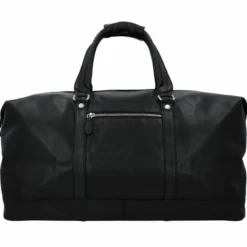 Ruben Rejsetaske Sportstaske Håndbagage Herre Dame Sort Læder 36L -Taske Salgsbutik 2R1 20 55 vorne Reisetasche leder 1280x1280