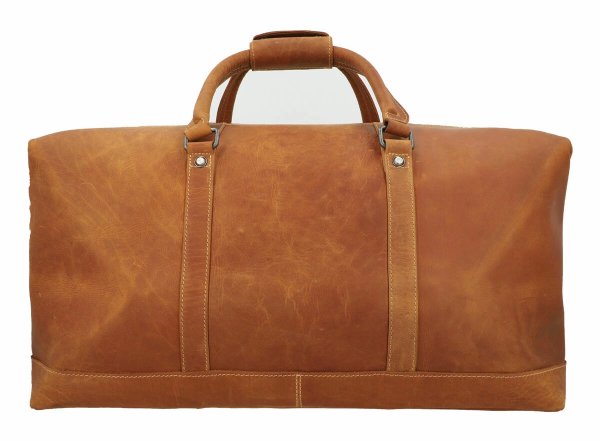 Ruben Rejsetaske Sportstaske Håndbagage Retro Brun Læder 36L 8 Ruben Rejsetaske Sportstaske Håndbagage Retro Brun Læder 36L - Image 8