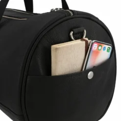 Oliver Rejsetaske Weekender Sportstaske Håndbagage Sort Læder -Taske Salgsbutik 2R16 20 55 detail reisetasche leder 1280x1280