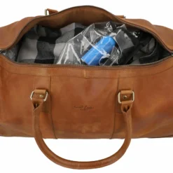 Hank Rejsetaske Sportstaske Håndbagage Brun Læder -Taske Salgsbutik 2R34 72 6 innen1 Reisetasche leder 1 1280x1280